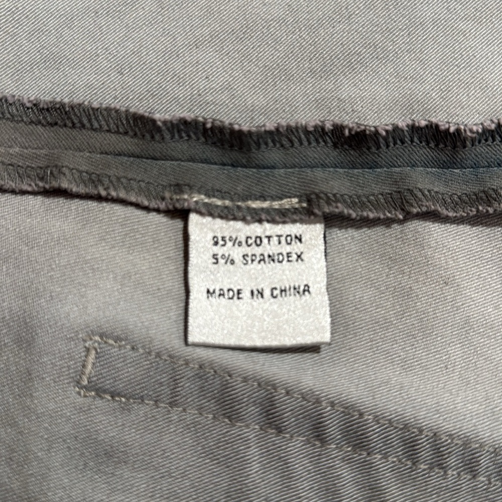 Cache Gray Asymmetrical Ruffled Wrap Mini Jeans Skirt - Picture 15 of 16